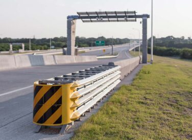 tollway station lane at PGBT Eastern Extension