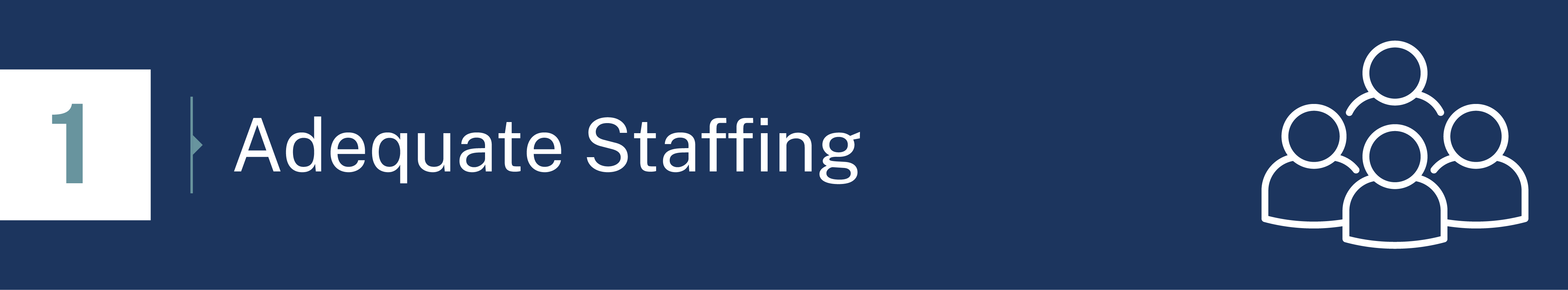 1. Ensure Adequate Staffing